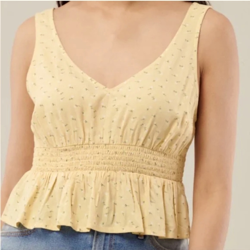 HOLLISTER Peplum Crop Top